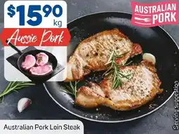 Foodland Australian Pork Loin Steak offer