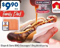 Foodland Slape & Sons BBQ Sausages offer