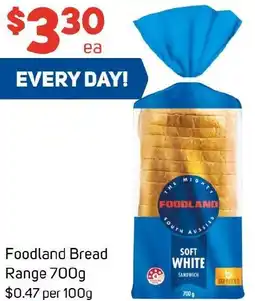 Foodland Foodland Bread Range offer