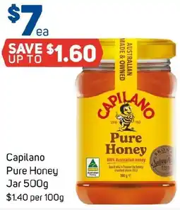 Foodland Capilano Pure Honey Jar offer