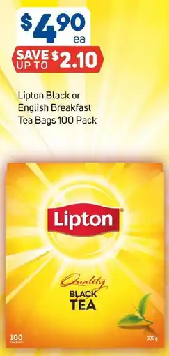 Foodland Lipton Black or English Breakfast offer