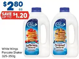Foodland White Wings Pancake Shaker offer