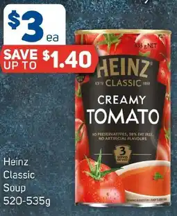 Foodland Heinz Classic Soup offer