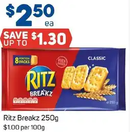 Foodland Ritz Breakz offer