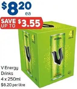 Foodland V Energy Drinks offer