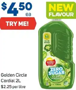 Foodland Golden Circle Cordial offer