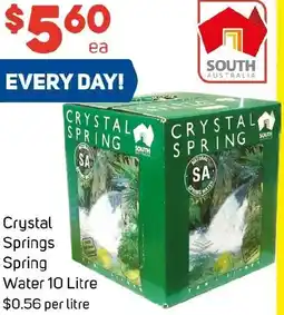 Foodland Crystal Springs Spring Water offer