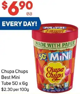 Foodland Chupa Chups Best Mini Tube offer