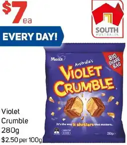 Foodland Violet Crumble offer