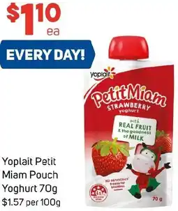 Foodland Yoplait Petit Miam Pouch Yoghurt offer
