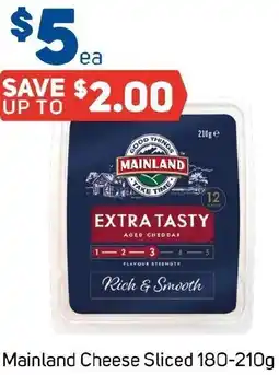 Foodland Mainland Cheese Sliced offer
