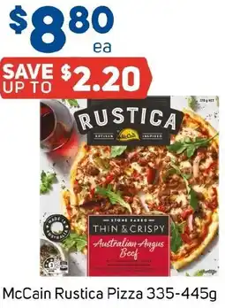 Foodland McCain Rustica Pizza offer