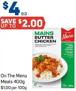 Foodland On The Menu Meals offer