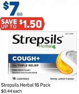 Foodland Strepsils Herbal offer