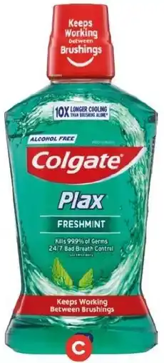 Foodland Colgate Plax Mouthwash offer