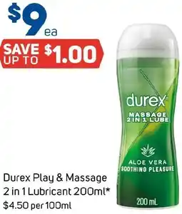 Foodland Durex Play & Massage 2 in 1 Lubricant offer