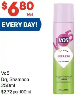Foodland V05 Dry Shampoo offer