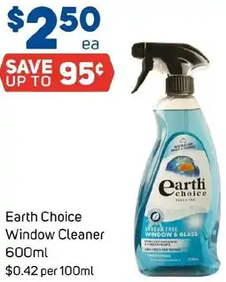 Foodland Earth Choice Window Cleaner offer