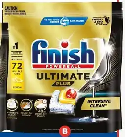 Foodland Finish Ultimate Plus Lemon Dishwashing Tablets offer
