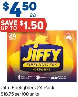 Foodland Jiffy Firelighters offer