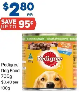 Foodland Pedigree Dog Food offer