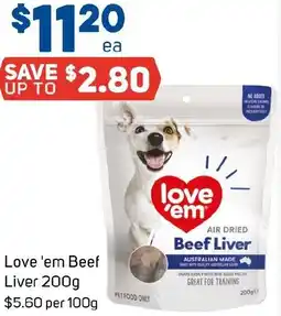 Foodland Love 'em Beef Liver offer