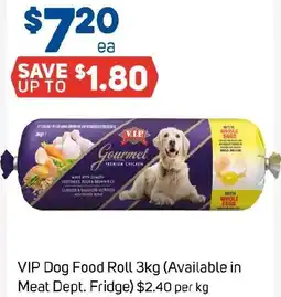 Foodland VIP Dog Food Roll offer