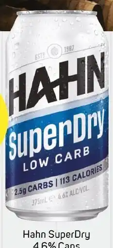 Foodland Hahn SuperDry 4.6% Cans offer