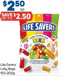 Foodland Life Savers Lolly Bags offer