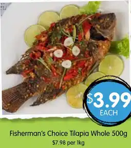 Spudshed Fisherman's Choice Tilapia Whole offer