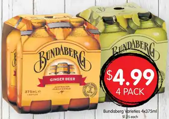Spudshed Bundaberg Varieties offer
