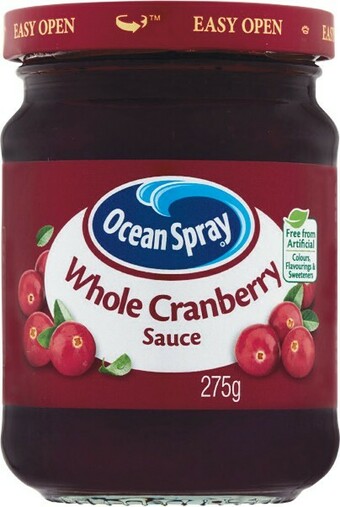 Woolworths Ocean Spray Cranberry Sauce 275g offer