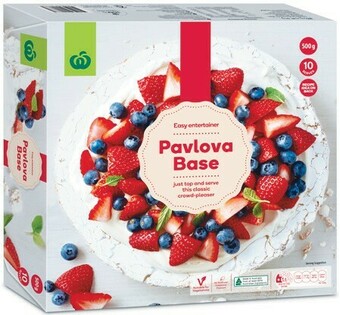 Woolworths Woolworths Pavlova Base Serves 12 offer