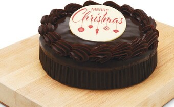 Woolworths Christmas Decorated Mud Cake* offer