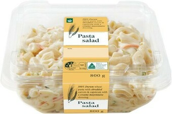 Woolworths Woolworths Pre Packed Salad Varieties 800g – Excludes Ancient Grains & Basil Pesto Varieties – From the Deli offer