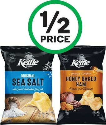 Woolworths Kettle Original Chips 175g offer