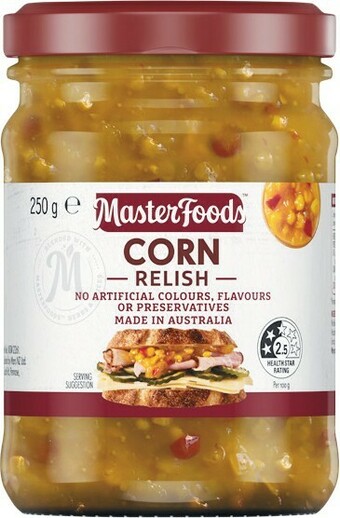 Woolworths MasterFoods Relish 250-260g offer