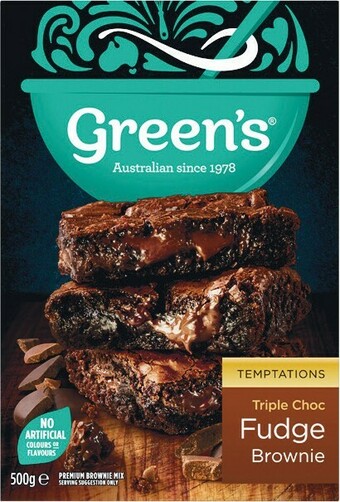Woolworths Green’s Cake Mixes 380-630g offer