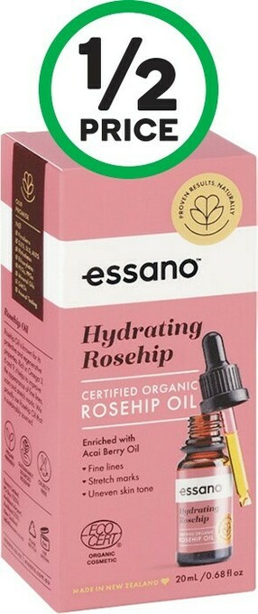 Woolworths Essano Rosehip Oil 20ml offer