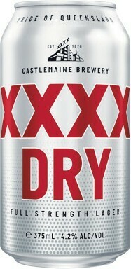Woolworths XXXX Dry Cans 15x375ml offer