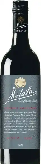 Woolworths Metala Grey Label 750ml offer