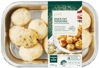 Woolworths Gold Duck Fat Potatoes with Truffle Butter 500g offer