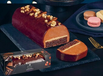 Coles Finest Belgian Chocolate & Salted Caramel Mirror Glaze Mousse 570g