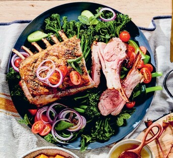 Coles Coles Australian Lamb Rack Roast offer