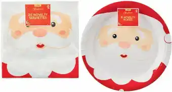 Coles Coles Christmas Bowl 8 Pack, Paper Plates 8 Pack or Serviettes 25 Pack offer