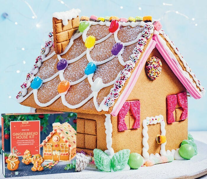 Coles Festive Gingerbread House Kit 1kg offer at Coles
