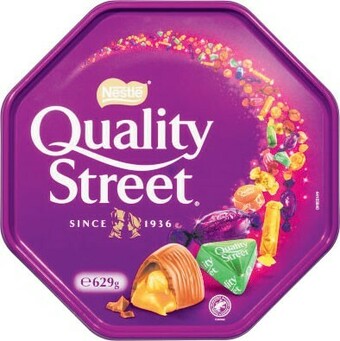 Coles Nestlé Quality Street Tub 629g offer