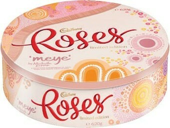 Coles Cadbury Roses Tin 620g offer
