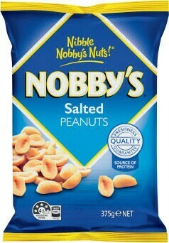 Coles Nobby’s Nuts Peanuts 350g-375g offer
