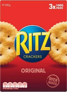 Coles Ritz Crackers 300g offer